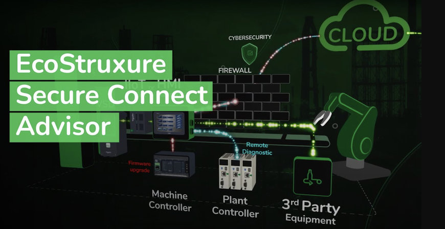 Schneider Electric presenta EcoStruxure Secure Connect: connessione sicura da HMI e iPC verso tutti i dispositivi in rete